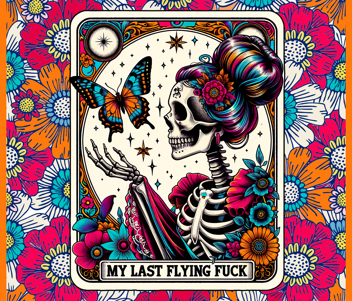 MY LAST FLYING FU*K | TUMBLER