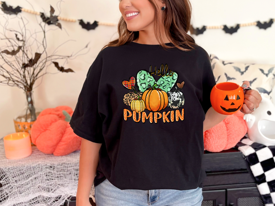 Halloween Hello Pumpkin TShirt