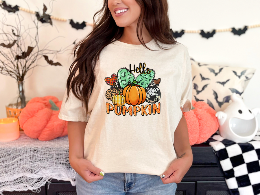 Halloween Hello Pumpkin TShirt